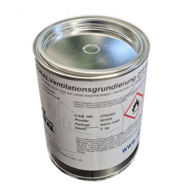 Ventilationsgrund 273 weiss
